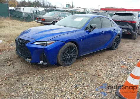 2024 Lexus Is 500 F Sport Performance Premium from USA, damaged, VIN JTHAP1D21R5006406